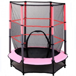 55 inch trampoline with safety net